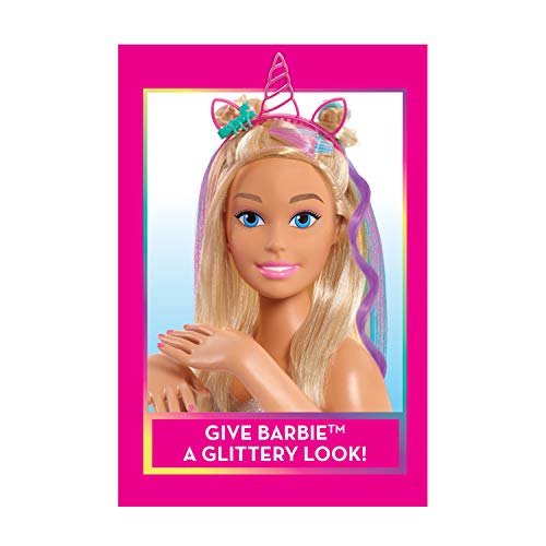 Barbie - Cabeza de para peinar, Cabello Rubio