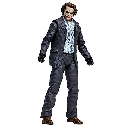 McFarlane Toys Batman The Dark Knight Trilogy The Joker Bank Robber Gold Label SDCC 2023 Figura exclusiva