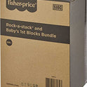 Fisher-Price Rock-a-Stack & Baby's First Blocks Bundle [Amazon Exclusive]