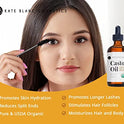 Castor Oil (4oz), USDA Certified Organic, 100% Pure, Cold Pressed, Hexane Free by Kate Blanc. Stimulate Growth for Eyelashes, Eyebrows, Hair. Skin Moisturizer & Oil Cleanse. FREE Starter Kit