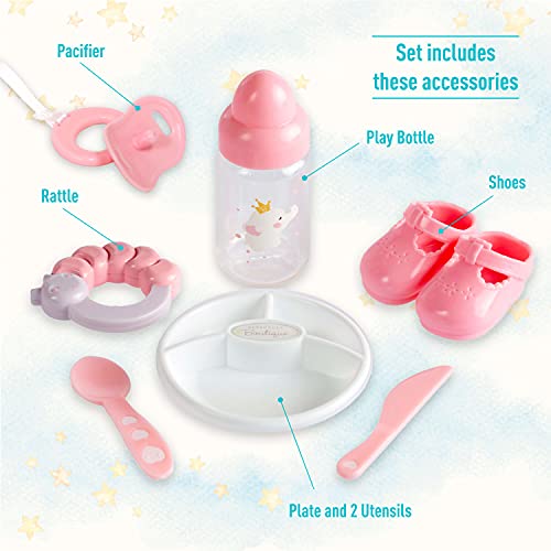 JC Toys Berenguer Boutique - Muñeca de bebé (38,1 cm), Color Rosa