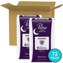 Poise Incontinence Overnight Pads, Ultimate Absorbency, Long, 27 Count (Pack of 4)