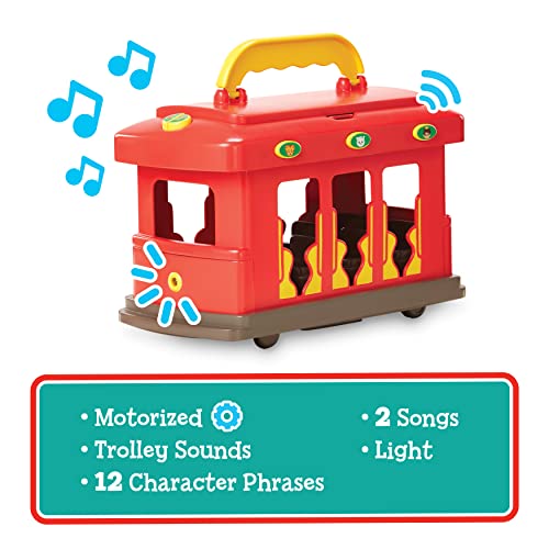 Daniel Tiger's Neighborhood 87833 Daniel Tiger-Deluxe Electronic Trolley Vehicle