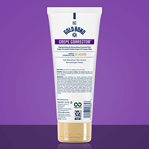 Gold Bond, Ultimate Crepe Corrector 8 oz Age Defense Smoothing Concentrate Skin Therapy Lotion