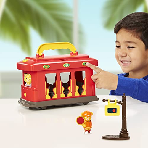 Daniel Tiger's Neighborhood 87833 Daniel Tiger-Deluxe Electronic Trolley Vehicle