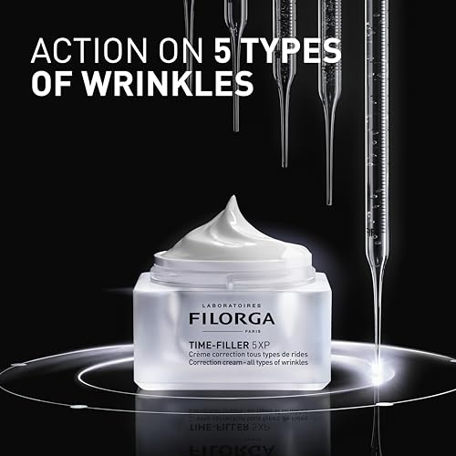 FILORGA TIME-FILLER 5XP CREAM Pieles Secas a Normales Repara Arrugas de Cara, Contorno de Ojos y Cuello 50ml
