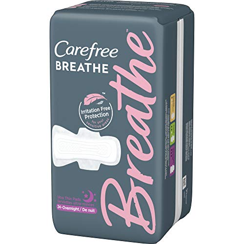 Carefree Breathe - Almohadillas regulares ultrafinas