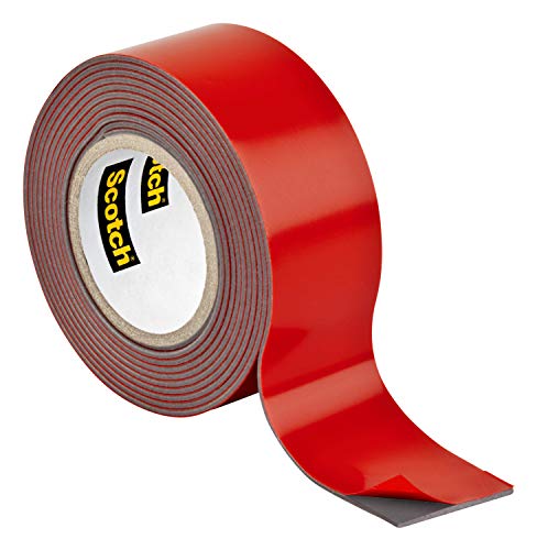 Heavy-Duty Exterior Mounting Tape, Holds 5 lb, 1"x60"