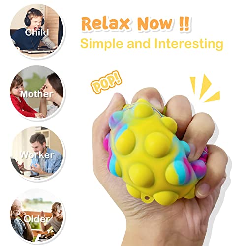 Pop Ball Fidget Juguete 3D Anti-Presión Pop Ball