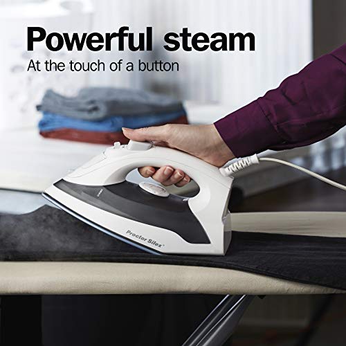 Proctor Silex Plancha de Vapor Antiadherente de cerámica electrónica