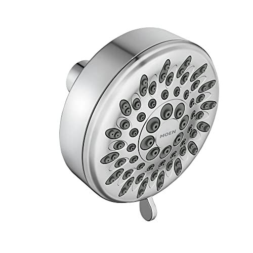 Moen 20090 Ignite Five-function Shower Head With 2.5 GPM High Pressure Spray, Chrome