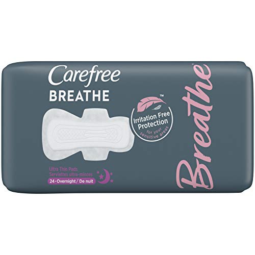 Carefree Breathe - Almohadillas regulares ultrafinas