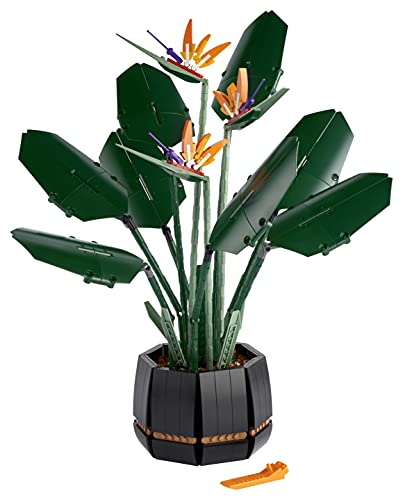 LEGO® Icons 10289 Ave del Paraíso, Planta Artificial Decorativa, Bloques de Construcción para Adultos, Idea Regalo San Valentín, Decoración Hogar y u Oficina (1173 Piezas)