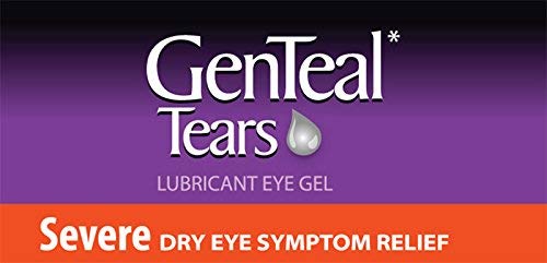 GenTeal - Gel lubricante para ojos, severo, paquete doble - (2 tubos de 10 gramos cada uno) - El embalaje puede variar
