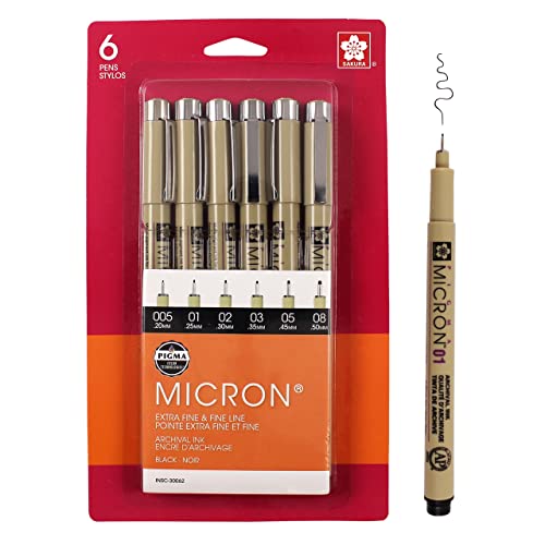 Sakura Pigma Micron Ink Pen Set