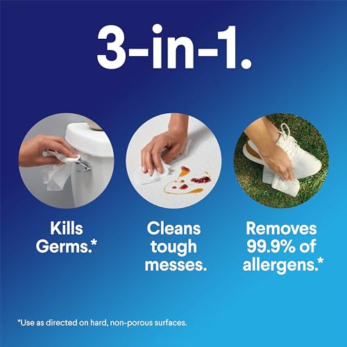 Clorox Disinfecting Bleach Free Cleaning Wipes, 75 Wipes, Pack Of 3 (Packaging May Vary)