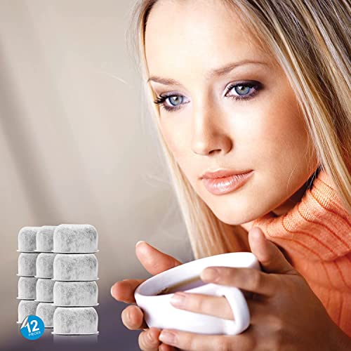Housewares Solutions - Filtros de agua de carbón para cafeteras Cuisinart (12 unidades)