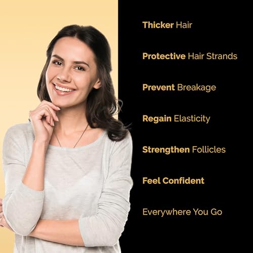Ultrax Labs Hair Plush | Lush Caffeine Hair Loss Hair Growth Thickening Treatment Formula Serum