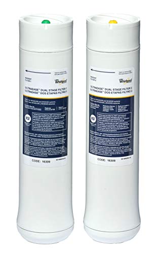 Whirlpool WHEEDF Dual Stage Replacement Pre/Post Water Filters (Fits Systems WHADUS5 & WHED20)