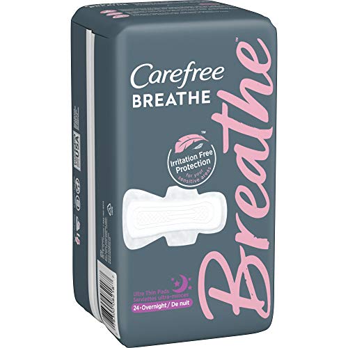 Carefree Breathe - Almohadillas regulares ultrafinas
