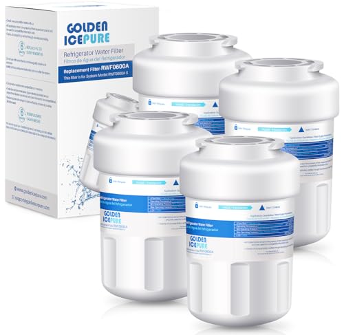 dorado Icepure MWF filtro de agua compatible con GE MWF