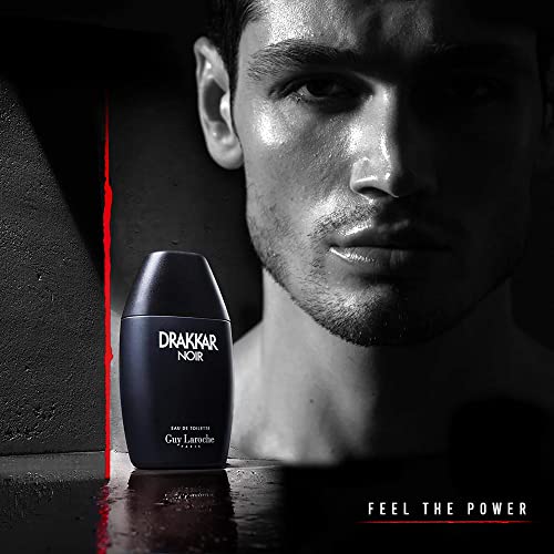 chavo Laroche Drakkar Noir Eau de Toilette Spray para hombres, 3.4 onzas líquidas