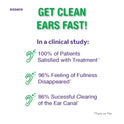 EARWAX MD Kit de eliminación de cera de oído y herramienta de limpieza de oídos, incluye gotas de disolución de cera para oídos y foco de enjuague