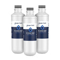 GLACIER - Filtro de agua FRESH LT1000PC de repuesto para refrigerador, compatible con LT1000PC/PCS, LT1000PC, LT-1000PC, MDJ64844601, ADQ747935 ADQ74793504 filtro de agua (paquete de 3)