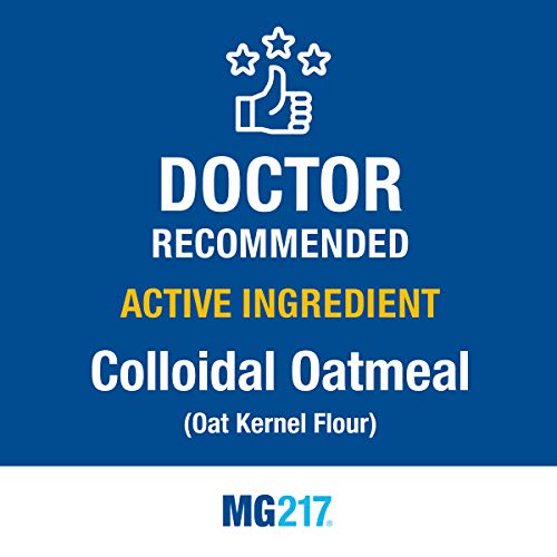MG217 Crema hidratante eczema con harina de avena coloidal al 2%, medicada para eccema, erupción cutánea y dermatitis