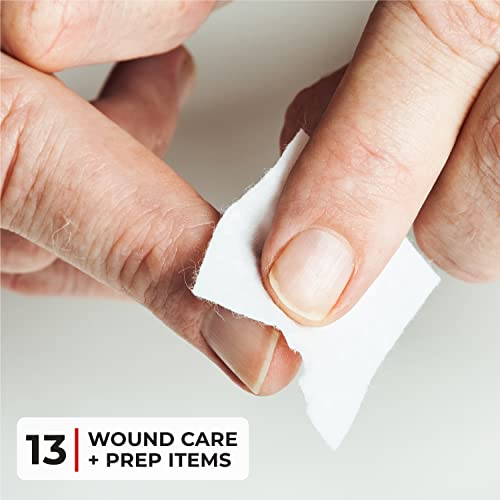 Kit de primeros auxilios – Equipado con suministros médicos para emergencias, supervivencia, senderismo, mochilero, camping, viajes, coche y ciclismo. Prepárate en casa y en el trabajo