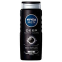 NIVEA MEN Jabón Líquido Corporal 3 en 1 para Cuerpo, Rostro y Cabello, Active Clean Body Wash Antibacterial, 500 ml