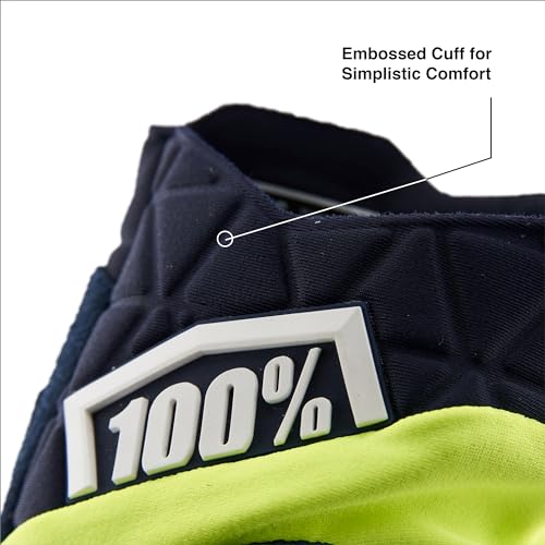 100% Cognito D3O Gloves (XX-LARGE) (BLACK/CHARCOAL)