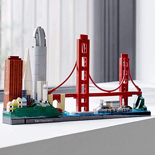 Kit de construcción Lego Architecture Skyline Collection (565 Elementos): San Francisco (21043)