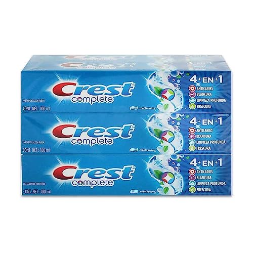 Crest - Crest Complete. 4 en 1. 6 pastas de 100ml cada una.