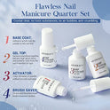 Azurebeauty - Kit de 20 colores para principiantes de uñas en polvo, 29 piezas de la serie de sirenas con purpurina rosa y 4 juegos de líquidos con capa superior/base para manicura francesa para principiantes, salón de bricolaje