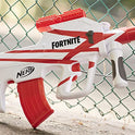 NERF Fortnite B-AR Motorized Dart Blaster -- Fortnite Converge Wrap, Motorized 10-Dart Blasting, 10-Dart Clip, 10 Official Elite Darts