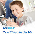 Icepure rwf0700 a Filtro de agua para nevera compatible con Samsung DA2900020B, da2900020 a