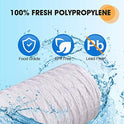 Filtro de sedimentos para heridas de 5 micras, 4.5 x 10 pulgadas, para agua de pozo, cartucho de repuesto para 84637, WPX5BB97P, PC10, 355214-45, 355215-45, WP10BB97P, WP5BB97P