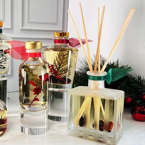 LOVSPA: Juego de Velas sin Mimbre para difusores de Varillas con Fragancia para el hogar y ambientador de Aire, Gran Idea de Regalo para mamá, Abuela, Nana, papá o tía