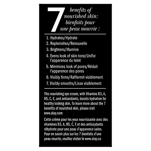 Olay Total Effects Anti Aging Tratamiento Antienvejecimiento en Crema para Contorno de Ojos, 13 ml
