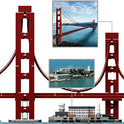 Kit de construcción Lego Architecture Skyline Collection (565 Elementos): San Francisco (21043)