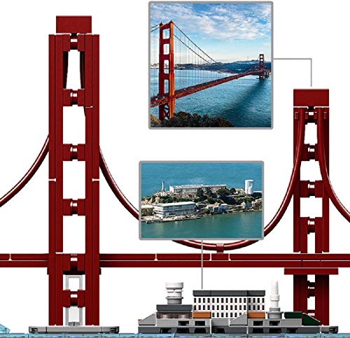 Kit de construcción Lego Architecture Skyline Collection (565 Elementos): San Francisco (21043)