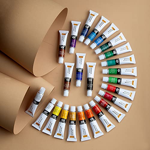 Royal & Langnickel – Tubo de gouache Color artista pintura, 12 ml, 24-Pack