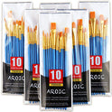 AROIC - Juego de pinceles de pelo de nailon