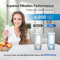 Waterdrop LG lt800p, adq72910901 compatible Repuestos filtro de agua para nevera (