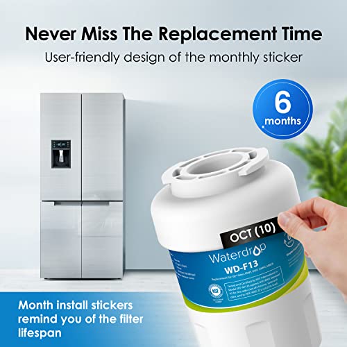 Filtro de agua para refrigerador Waterdrop Plus MWF de repuesto para GE® MWF