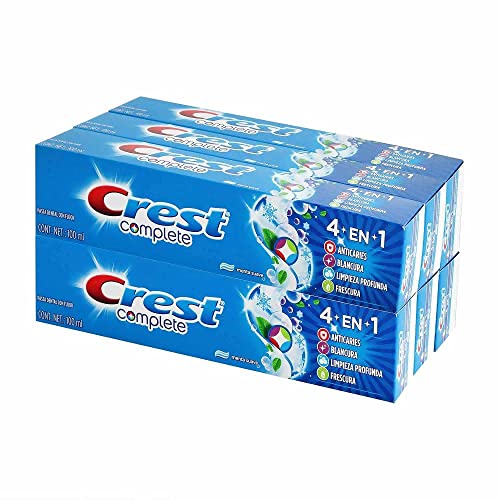 Crest - Crest Complete. 4 en 1. 6 pastas de 100ml cada una.