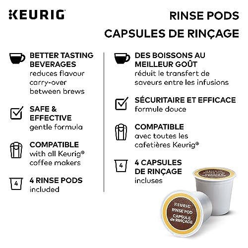 Keurig 3-Month Brewer Maintenance Kit, Includes Descaling Solution, Water Filter Cartridges & Rinse Pods, Compatible with Keurig Classic/1.0 & 2.0 K-Cup Pod Coffee Makers, 7 Count