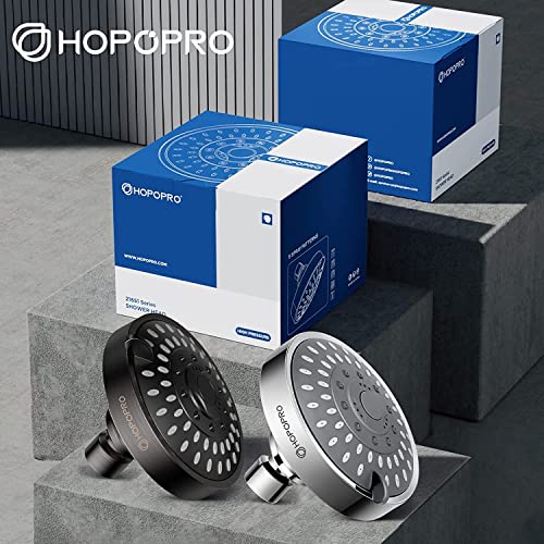 HOPOPRO - Cabezal de ducha con 5 modos de pulverización
