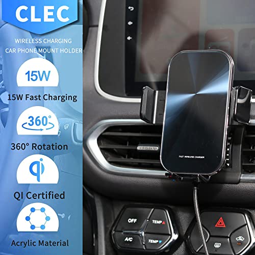 Soporte de teléfono de carga inalámbrica, ventilación de aire retráctil automática eléctrica que sostiene el montaje para Audi Q5 2018 2019, soporte de teléfono de coche para iPhone 8, X, XS para Samsung S9, S10 Smartphone
